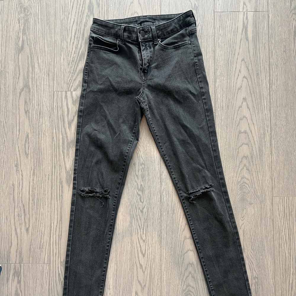 Uniqlo skinny ultra stretch middle rise jeans
